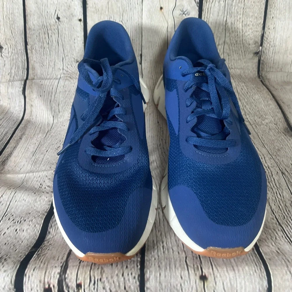 Reebok Zig Dynamica 3 Mens Blue Running Shoes GY9565 Size 13
